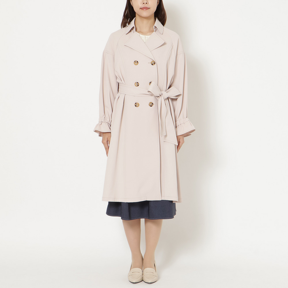 ギャザートレンチコート11