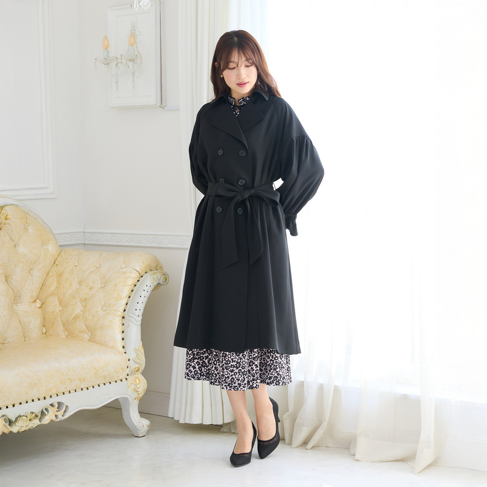 ギャザートレンチコート7