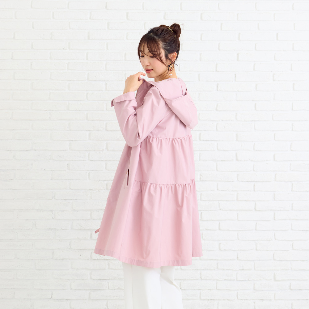 バックティアードフーディコート8