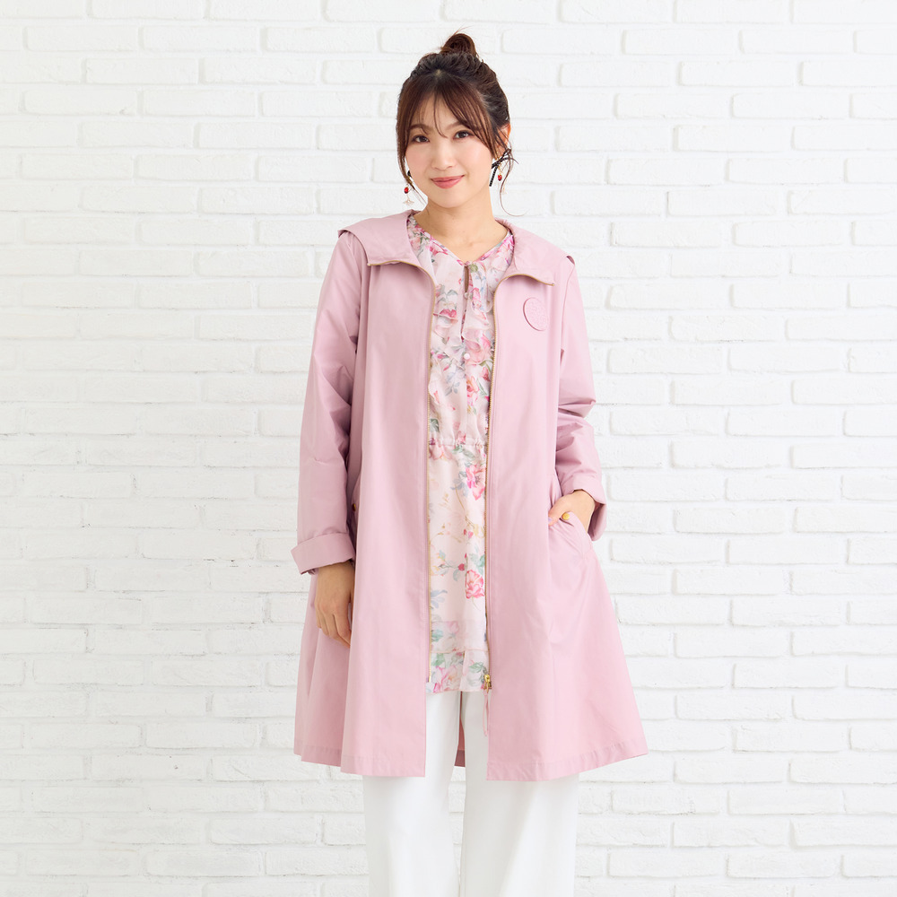 バックティアードフーディコート1