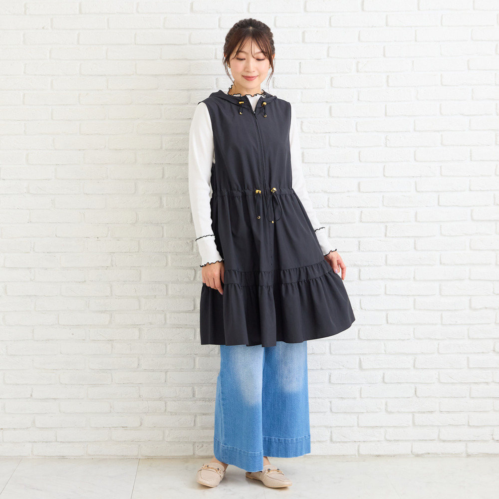 【人気追加】【LIMONTA】【防水/防風/透湿/花粉防止】フレアジレ1