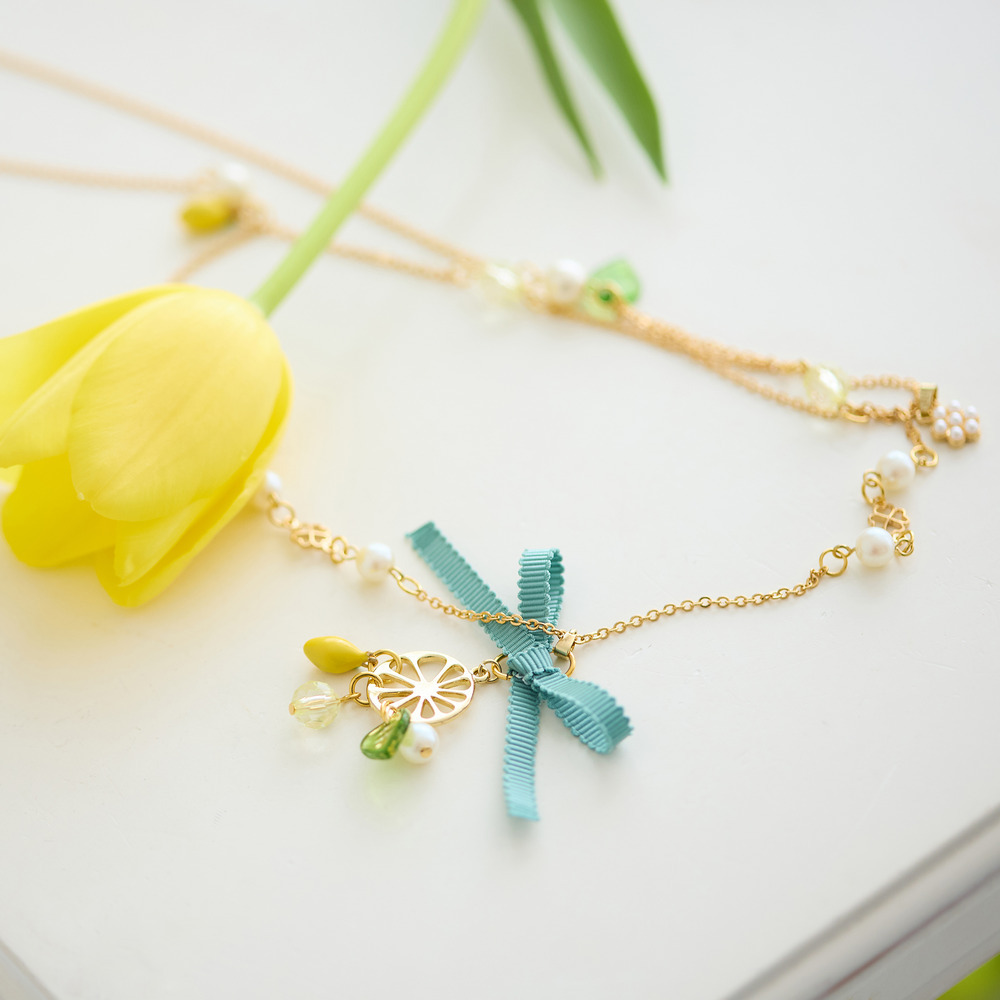 レモンのネックレス