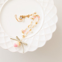 チョコがけいちごのネックレス