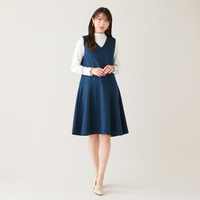 バックリボンジャンパースカート