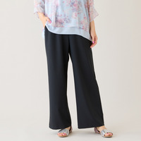 【吸水速乾/接触冷感/UVカット】ワイドベルトパンツ