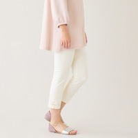 【定番人気】【伸縮性◎】裾サイドリボンレギンスパンツ