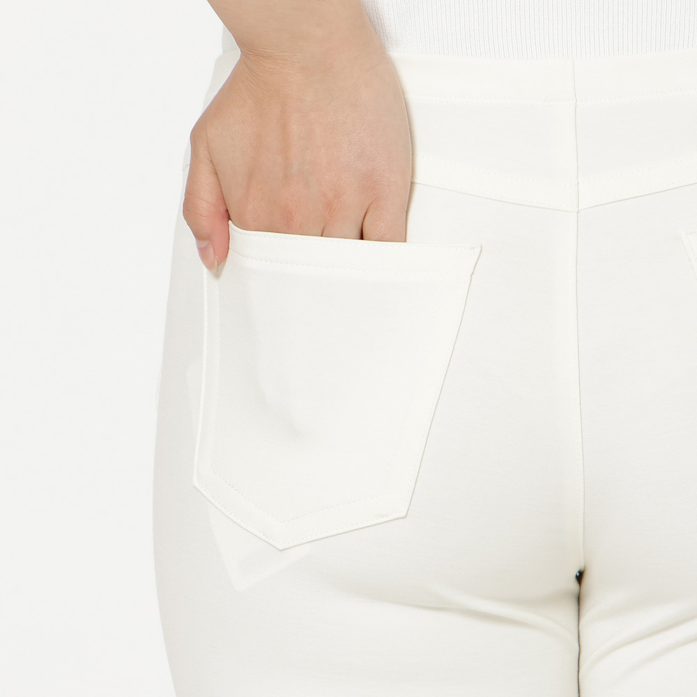 【定番人気】【伸縮性◎】裾サイドリボンレギンスパンツ14