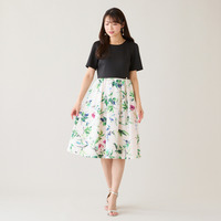 クラシカルローズコンビワンピース