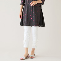 【人気アイテム/新色追加】【伸縮性◎】リボンレギンスパンツ