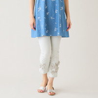 【人気アイテム/新色追加】【伸縮性◎】リボンレギンスパンツ