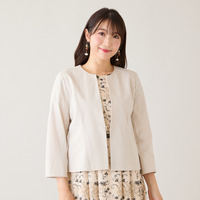 【接触冷感/吸水速乾】ノーカラージャケット