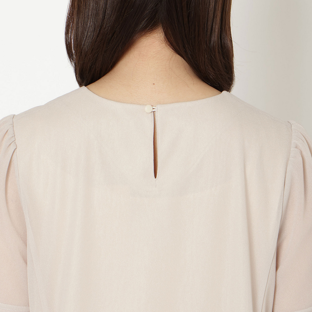 【セットアップ対応】サイドティアード切替シアーチュニック15