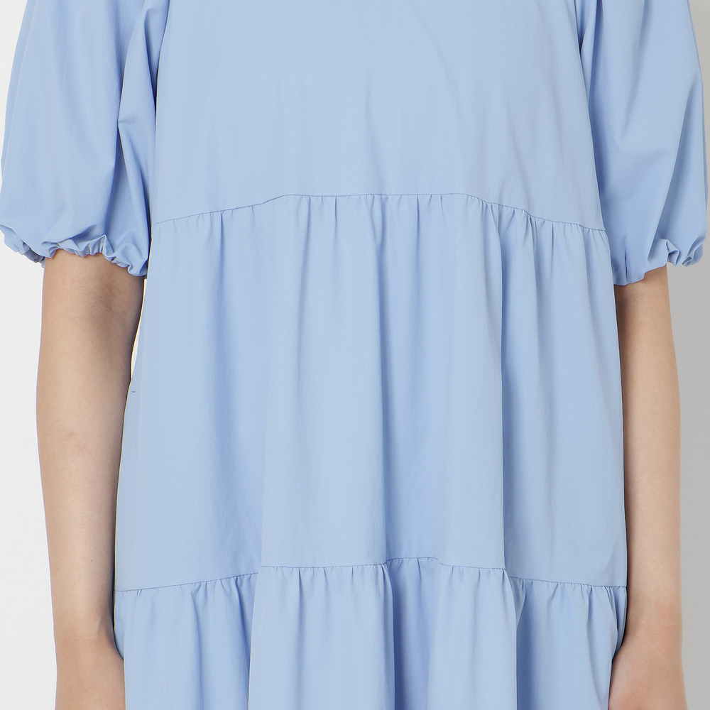 【接触冷感/UVカット/遮熱】ティアードマキシワンピース15