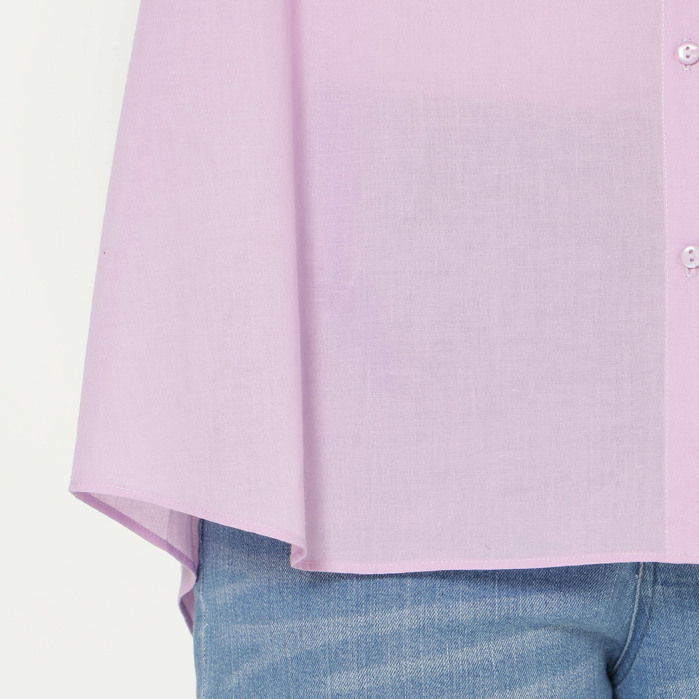 【綿100%】レース切替ブラウス15