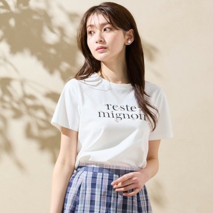 reste mignon ロゴTシャツ1