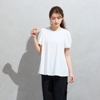 【M-StyleLuxeコラボ】クールトリコットフレアカットソー