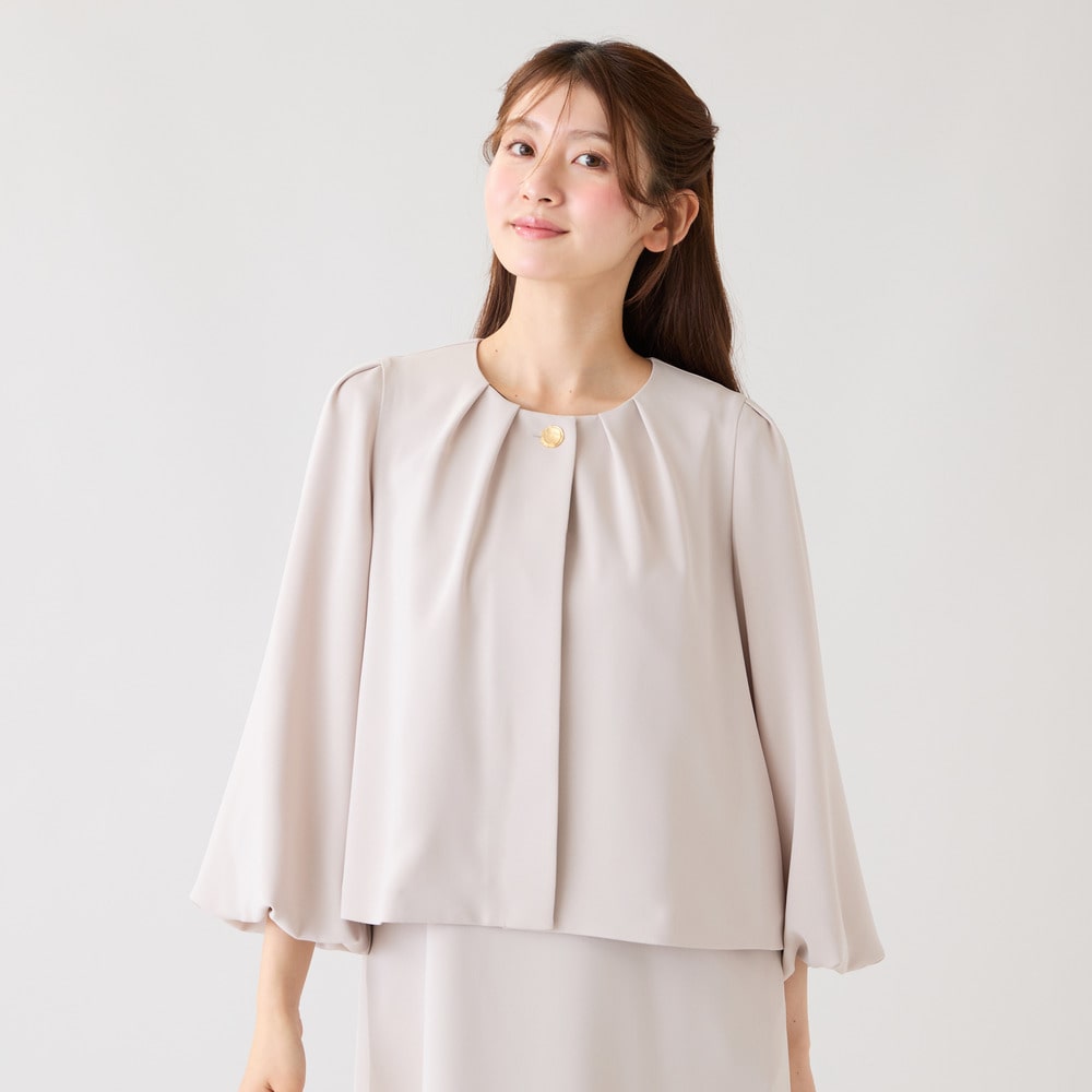 【セットアップ対応】【接触冷感/シワになりにくい】バックタックジャケット