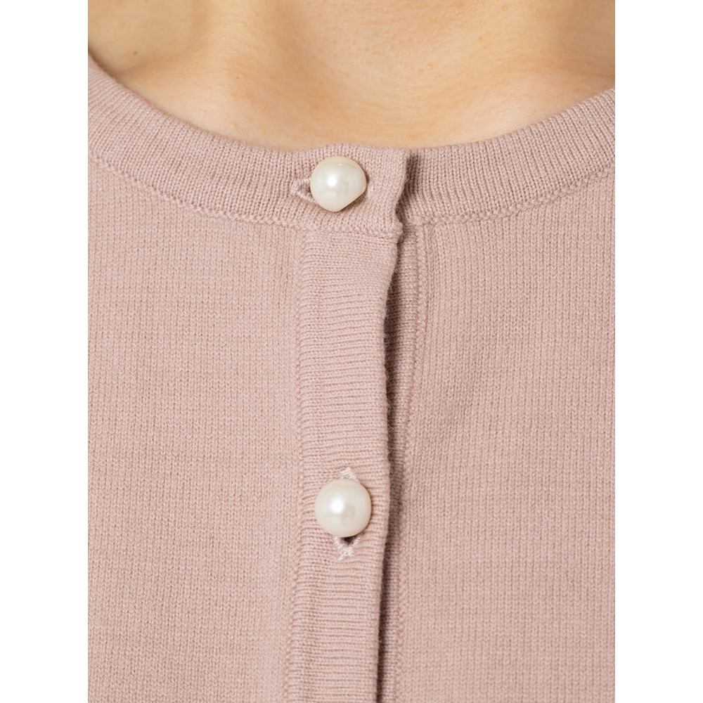 チュール袖ニットカーディガン/ 大きいサイズ ローズティアラ10