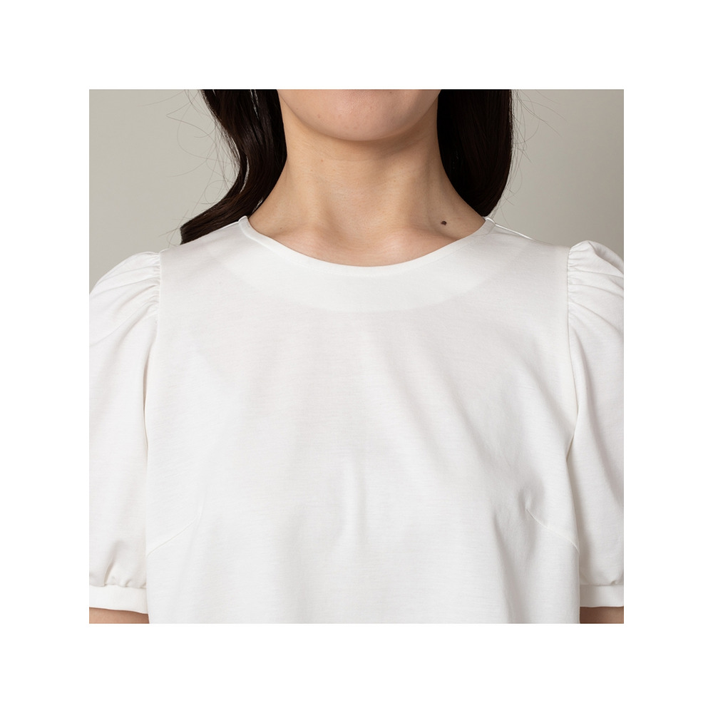 チェック×リボンバック切替カットソー / 大きいサイズ ローズティアラ17