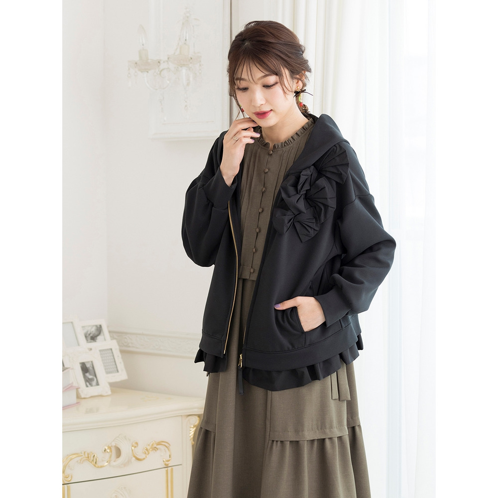 値下げ❣️美品❣️ローズティアラ42フード付きパーカー Rose Tiara