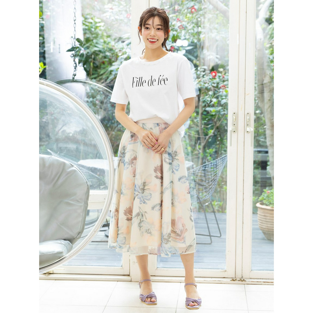 fille de feeロゴTシャツ3