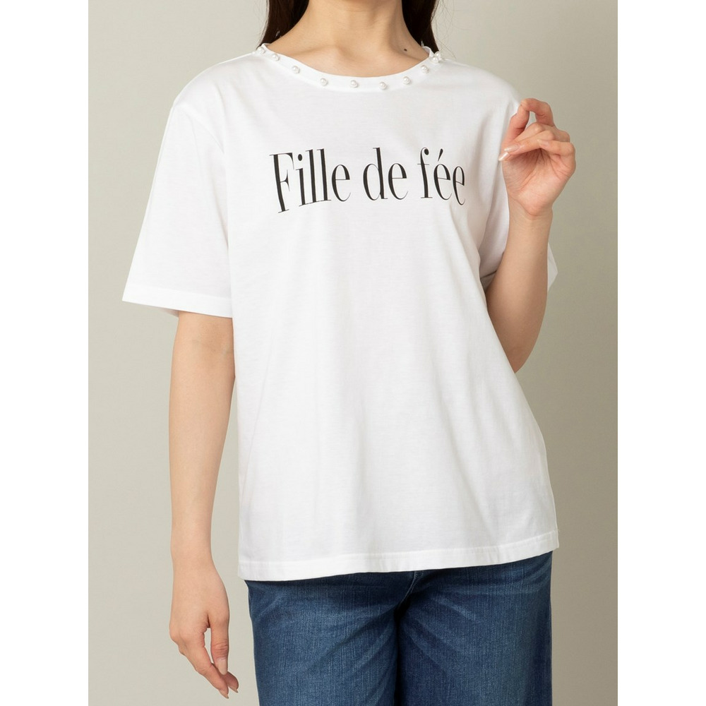 fille de feeロゴTシャツ4