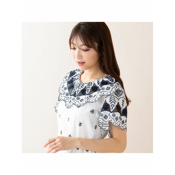 刺繍ワンピース【アリノマ/Alinoma】 刺繍ワンピース【アリノマ/Alinoma】