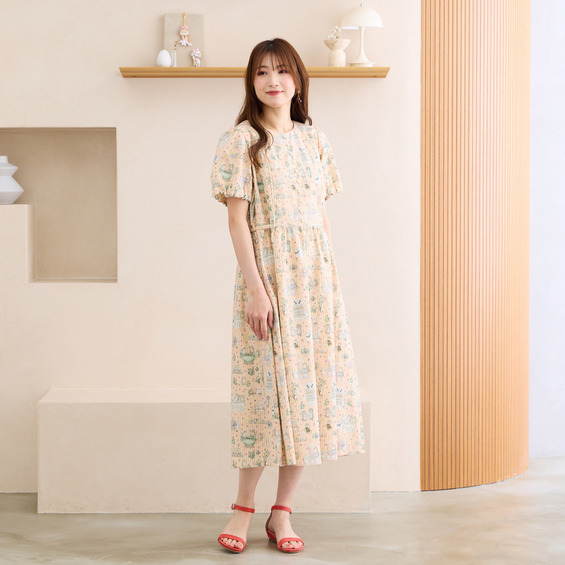 【22fabric】ジャムラボ/ ワンピース【アリノマ/Alinoma】 【22fabric】ジャムラボ/ ワンピース【アリノマ/Alinoma】