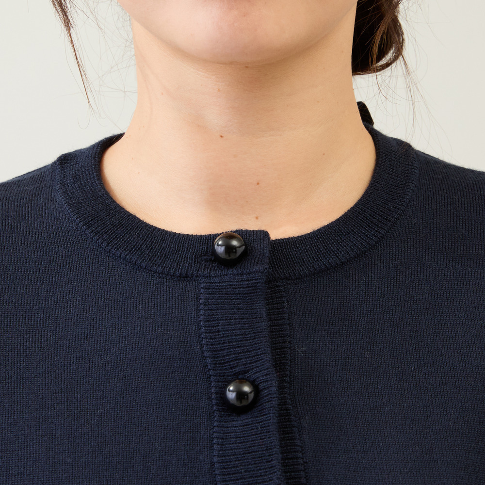 ねこ刺繍ニットカーディガン16