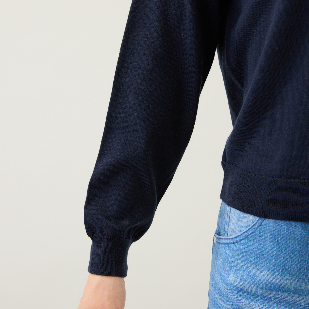 ねこ刺繍ニットカーディガン17