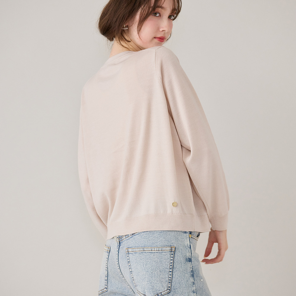 プードルニットカーディガン4