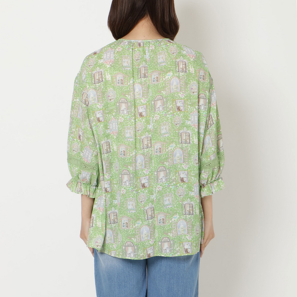 【22fabric】ルームメイトPT/ヨーク切替チュニック15