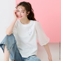 【My Melody】マイメロディ　ラインストーンTシャツ