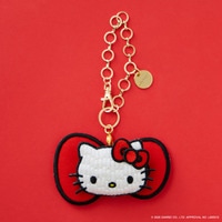 【HELLO KITTY】ハローキティ コラボ刺繍チャーム