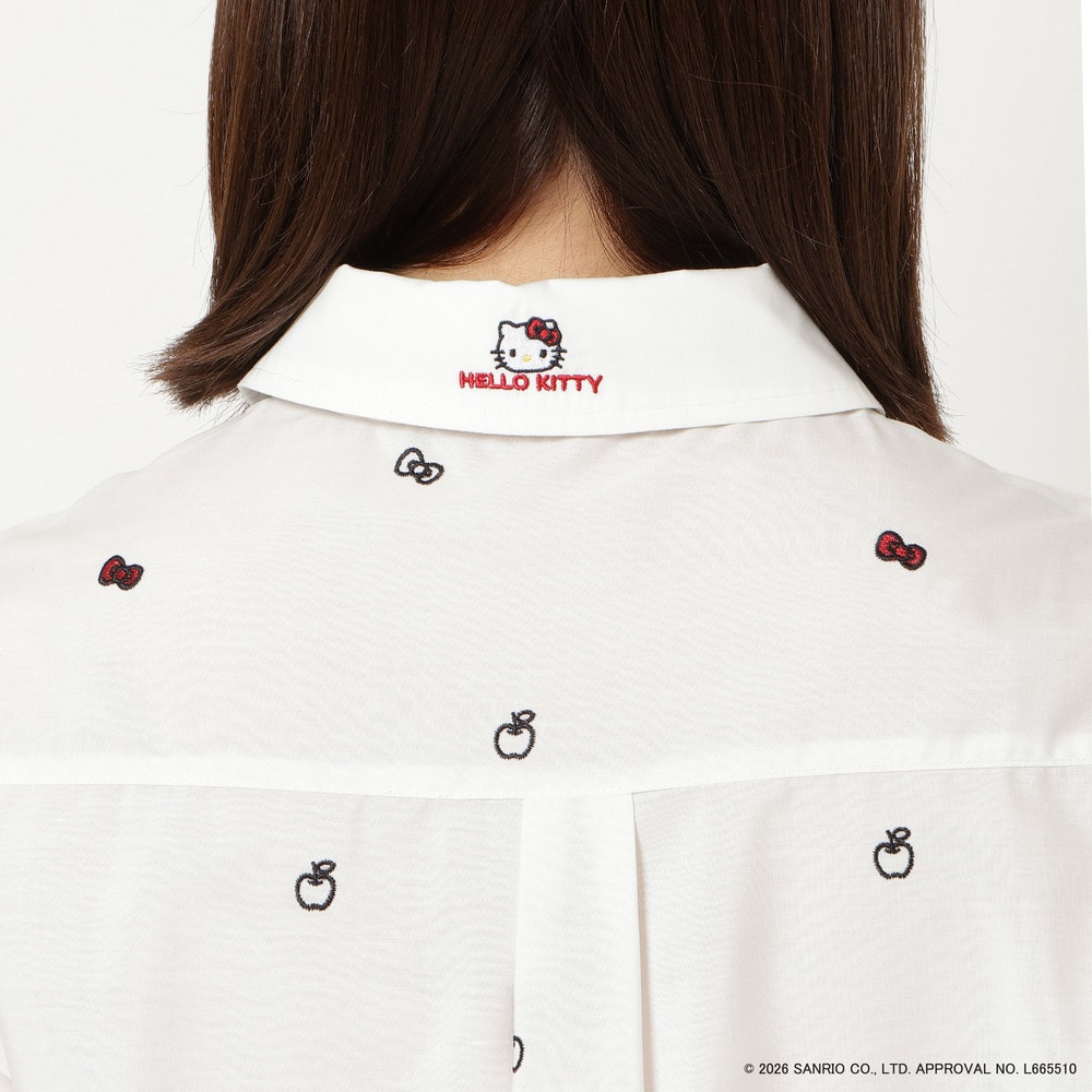【HELLO KITTY】 ハローキティ コラボ刺繍ブラウス14