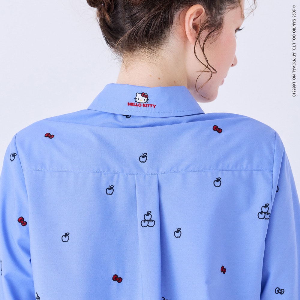 【HELLO KITTY】 ハローキティ コラボ刺繍ブラウス9