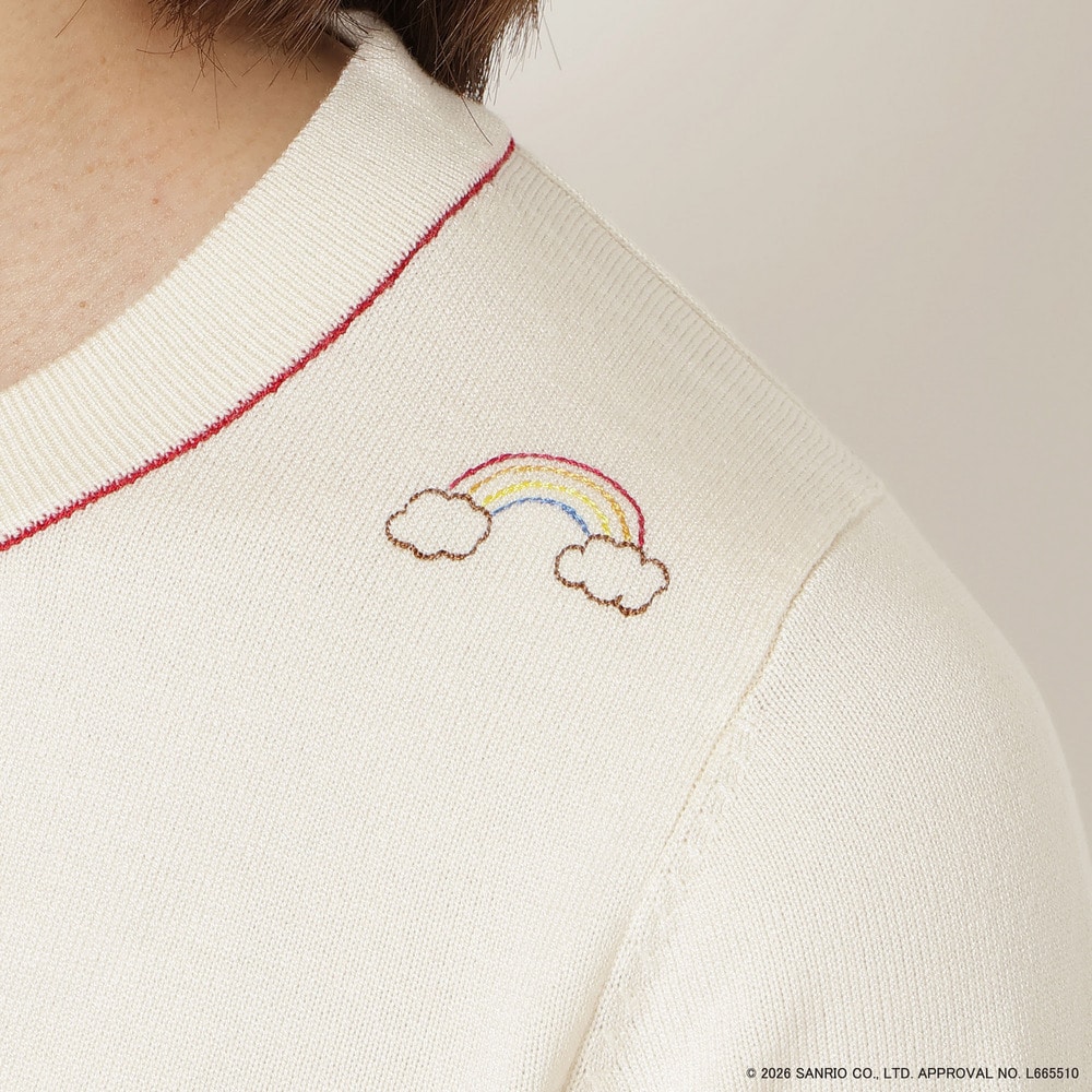 【サンリオキャラクターズ】サンリオキャラクターズ刺繍カーディガン15