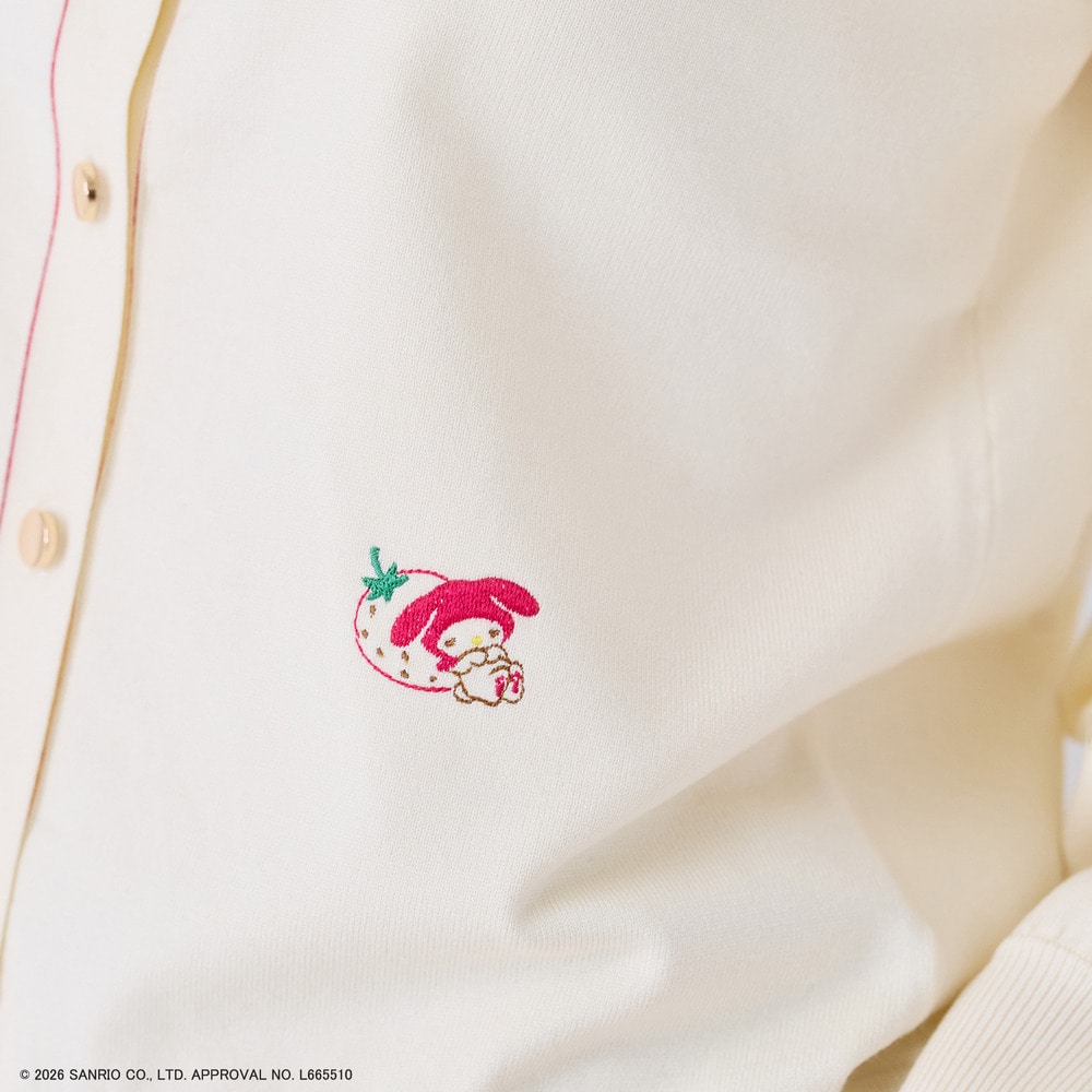 【サンリオキャラクターズ】サンリオキャラクターズ刺繍カーディガン7