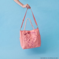 【My Melody】 マイメロディ ロープショルダートートバッグ