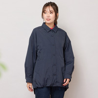 極薄中綿入りオーバーシャツ