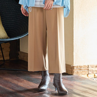 【手洗いOK】真空プリーツ・ワイドストレートパンツ