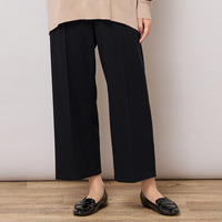 【手洗いOK】真空プリーツ・ワイドストレートパンツ