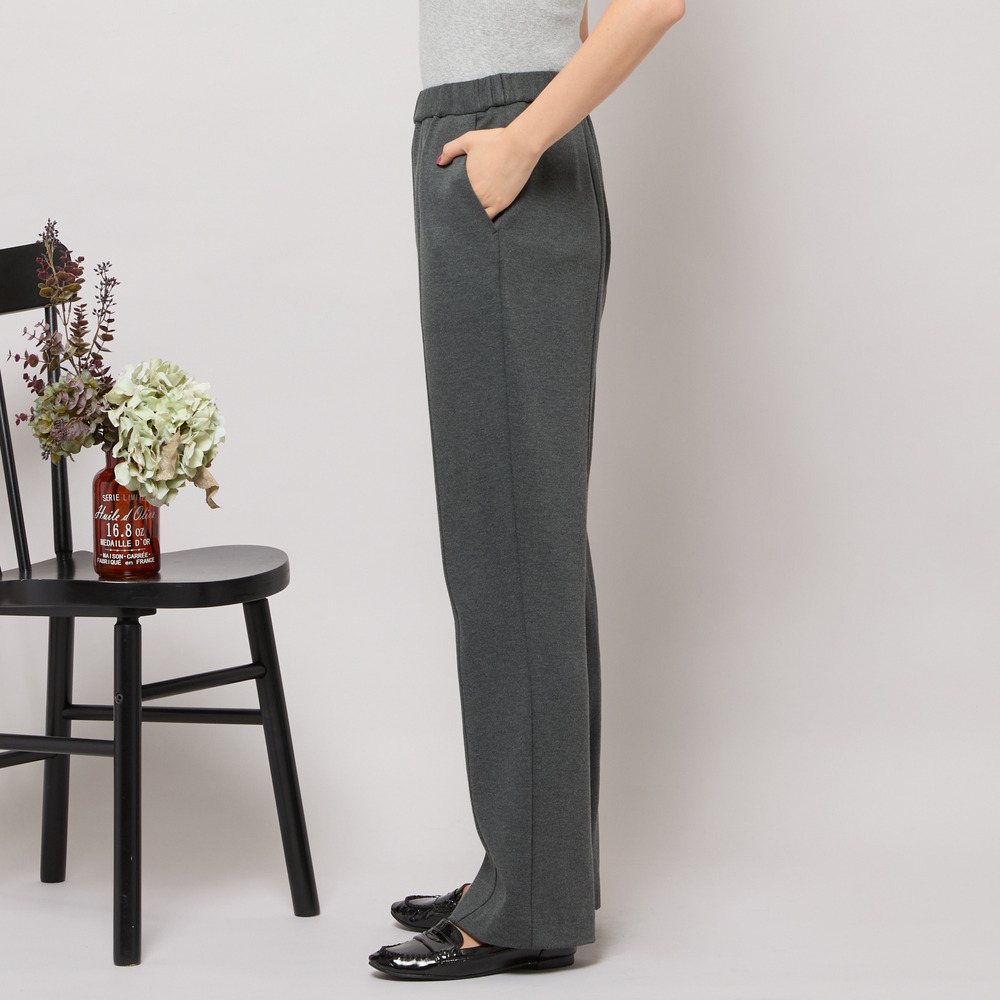 【手洗いOK・発熱】フルレングスストレートシルエットパンツ14