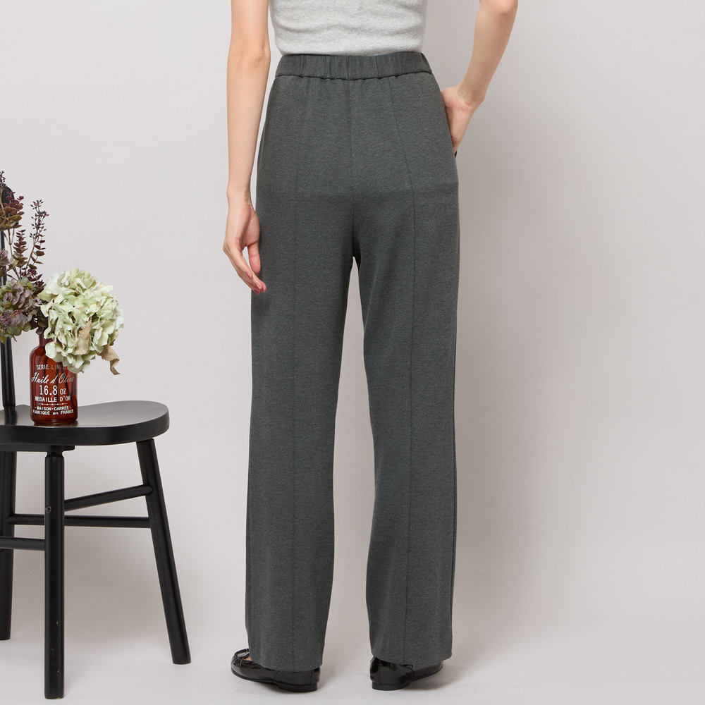 【手洗いOK・発熱】フルレングスストレートシルエットパンツ16