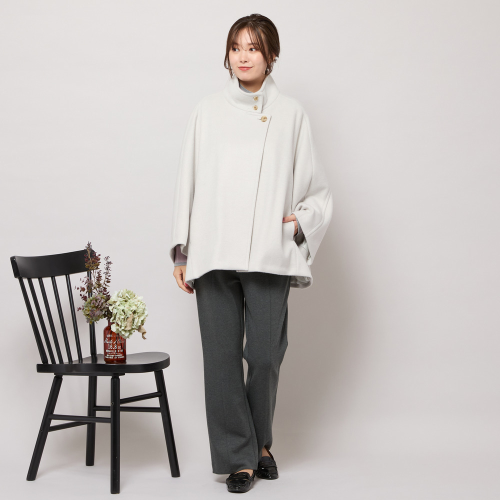 【手洗いOK・発熱】フルレングスストレートシルエットパンツ7