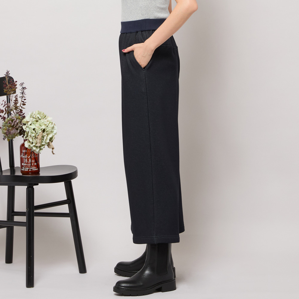 【手洗いOK・セットアップ対応】裏起毛ワイドパンツ10