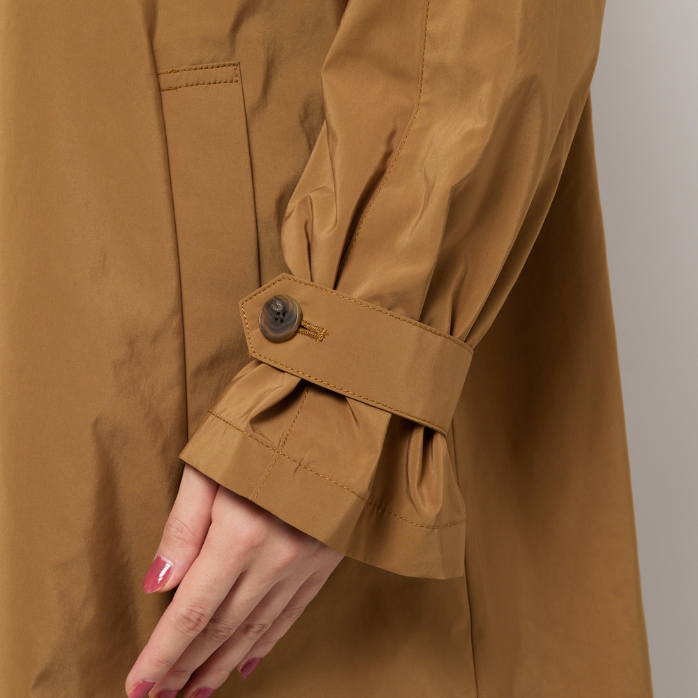 【撥水】Aラインシルエット・ラグランスリーブトレンチブルゾン12