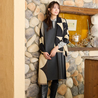 サイド切り替え・パワーショルダーワンピース