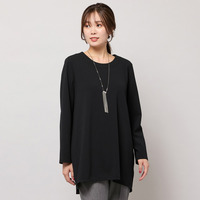 【手洗いOK・セットアップ対応】ジョーゼットジャージ・バックヘム切り替えトップ