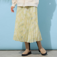 アコーディオンプリーツ・シフォンスカート